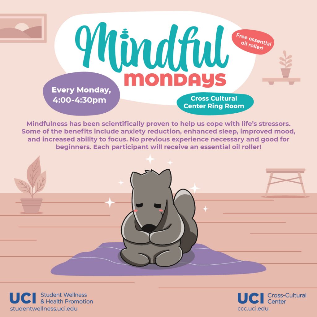 Mindful Mondays @ Cross Cultural Center, Ring Room